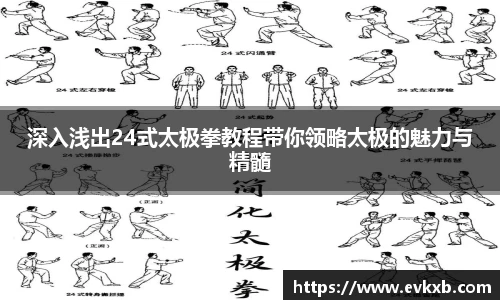 深入浅出24式太极拳教程带你领略太极的魅力与精髓